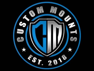 Custom Mounts logo design by Benok