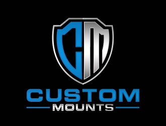 Custom Mounts logo design by Benok