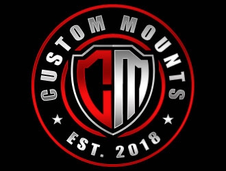 Custom Mounts logo design by Benok