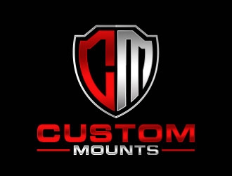 Custom Mounts logo design by Benok