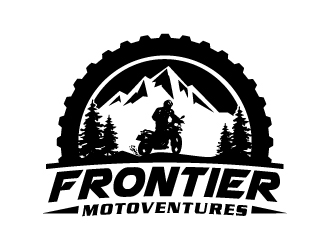frontier motoventures logo design by jaize