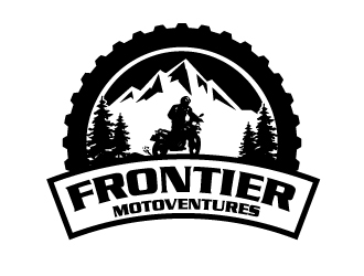 frontier motoventures logo design by jaize