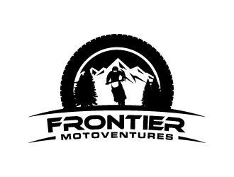 frontier motoventures logo design by torresace