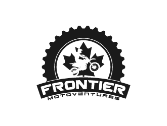 frontier motoventures logo design by fastsev