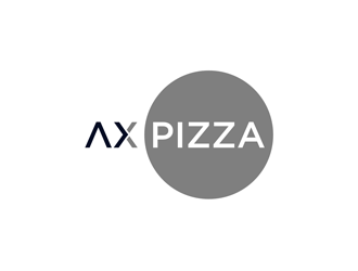 AX PIZZA logo design by KQ5