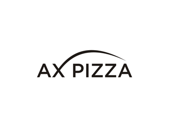 AX PIZZA logo design by KQ5