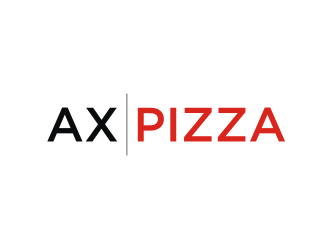 AX PIZZA logo design by Diancox