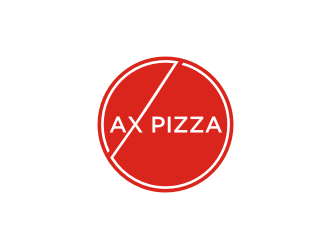 AX PIZZA logo design by Diancox
