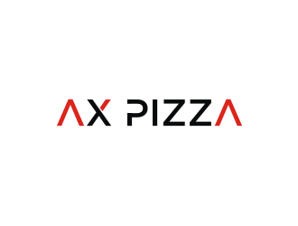 AX PIZZA logo design by Diancox