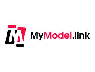 MyModel.link logo design by JessicaLopes