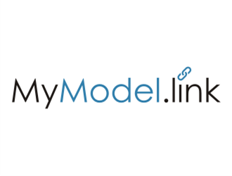 MyModel.link logo design by sheilavalencia