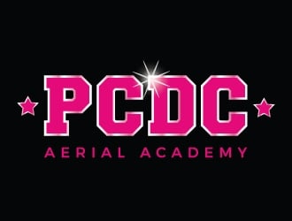PCDC Aerial Academy  logo design by JudynGraff