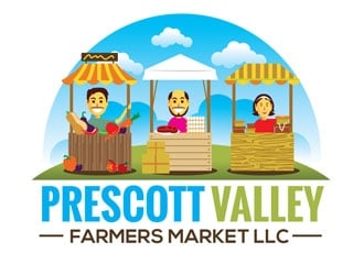 Prescott Valley Farmers Market LLC logo design by logoguy