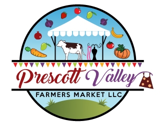 Prescott Valley Farmers Market LLC logo design by MonkDesign