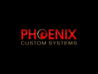 phoenix custom systems logo design by yunda