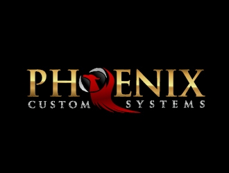 phoenix custom systems logo design by art-design