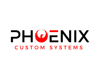 phoenix custom systems logo design by Rossee