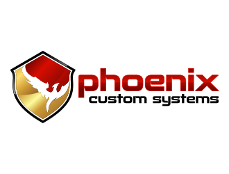 phoenix custom systems logo design by done