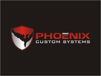 phoenix custom systems logo design by bunda_shaquilla