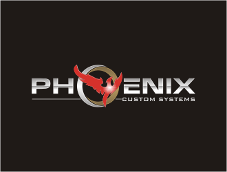 phoenix custom systems logo design by bunda_shaquilla