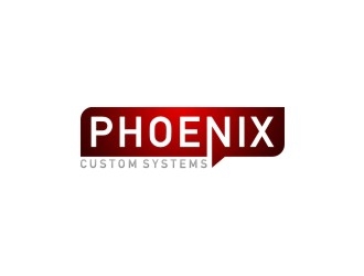 phoenix custom systems logo design by bricton