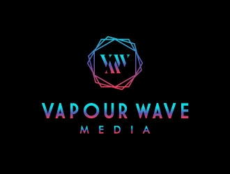 Vapour Wave Media logo design by graphica
