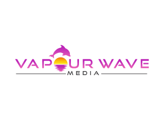 Vapour Wave Media logo design by justin_ezra