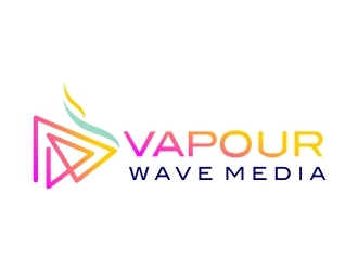 Vapour Wave Media Logo Design
