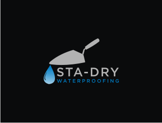 Sta-Dry Waterproofing logo design by Franky.