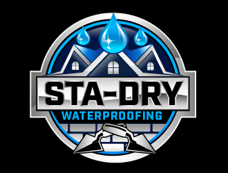 Sta-Dry Waterproofing logo design by THOR_