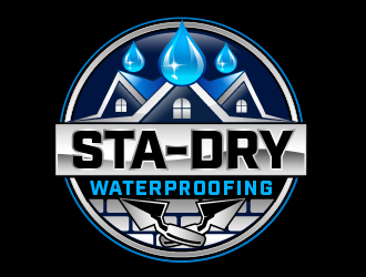 Sta-Dry Waterproofing logo design by THOR_