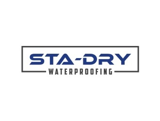 Sta-Dry Waterproofing logo design by bricton