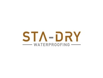 Sta-Dry Waterproofing logo design by bricton