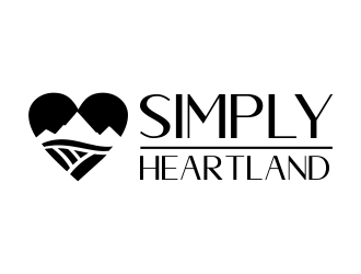 Simply Heartland logo design by cikiyunn