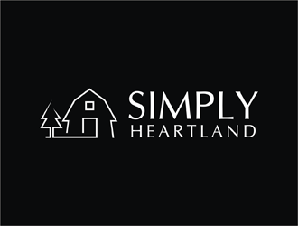 Simply Heartland logo design by golekupo