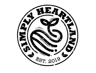 Simply Heartland logo design by dasigns