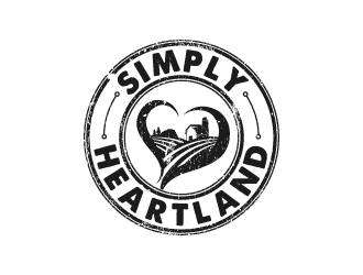Simply Heartland logo design by lestatic22