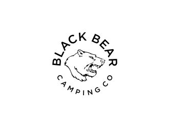 Black Bear Camping Co. logo design by Franky.