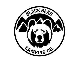 Black Bear Camping Co. logo design by bougalla005