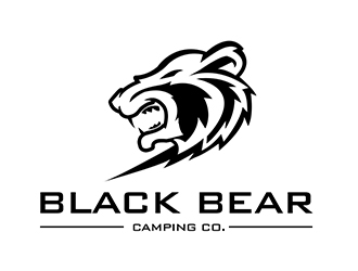 Black Bear Camping Co. logo design by XyloParadise
