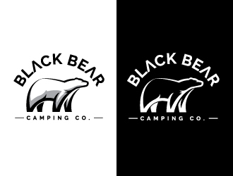 Black Bear Camping Co. logo design by toyz86