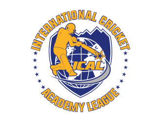 International Cricket Academy League logo design by beejo