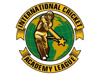 International Cricket Academy League logo design by Suvendu