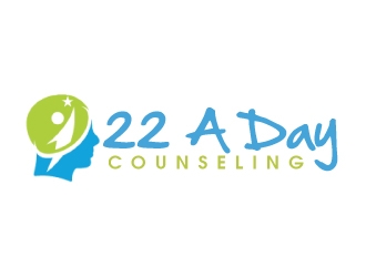 22 A Day Counseling logo design by ElonStark