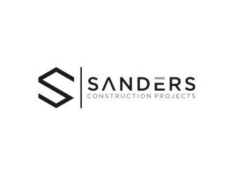 Sanders Construction Projects logo design by sabyan