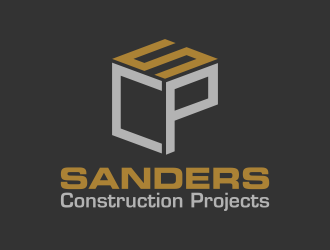 Sanders Construction Projects logo design by rykos
