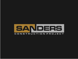 Sanders Construction Projects logo design by Barkah