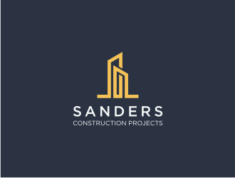 Sanders Construction Projects logo design by Susanti