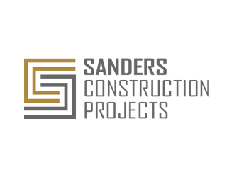 Sanders Construction Projects logo design by Coolwanz