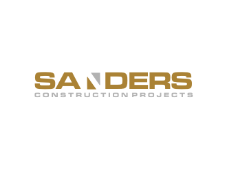 Sanders Construction Projects logo design by Barkah
